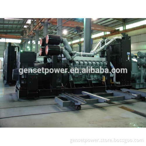 600kw to 1500kw Mitsubishi Open Type Diesel Generator